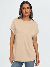 Load image into Gallery viewer, 2025 Women&#39;s Oversized Summer Tops – Trendy Short Sleeve Business Casual T-Shirts for Spring Fashion Outfits