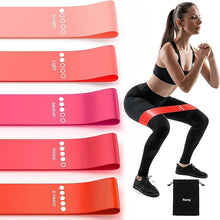 Load image into Gallery viewer, Resistance Bands Set for Workout &amp; Physical Therapy – Elastic Loop Bands for Yoga, Pilates, Booty &amp; Leg Training