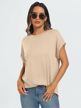 Load image into Gallery viewer, 2025 Women&#39;s Oversized Summer Tops – Trendy Short Sleeve Business Casual T-Shirts for Spring Fashion Outfits