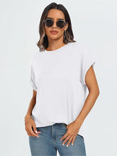 Load image into Gallery viewer, 2025 Women&#39;s Oversized Summer Tops – Trendy Short Sleeve Business Casual T-Shirts for Spring Fashion Outfits