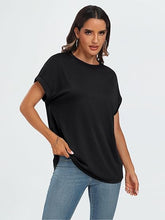 Load image into Gallery viewer, 2025 Women&#39;s Oversized Summer Tops – Trendy Short Sleeve Business Casual T-Shirts for Spring Fashion Outfits