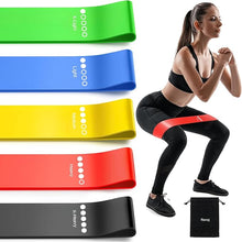 Load image into Gallery viewer, Resistance Bands Set for Workout &amp; Physical Therapy – Elastic Loop Bands for Yoga, Pilates, Booty &amp; Leg Training